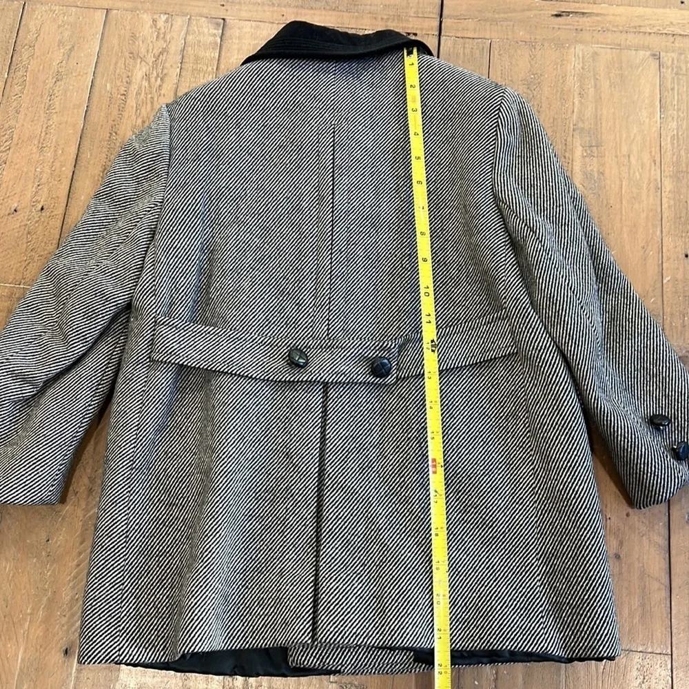 Fieldston vintage wool pea coat and pants set